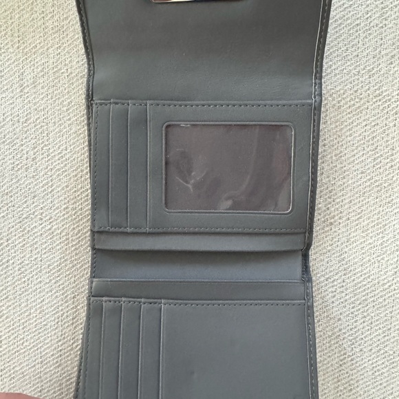 Coach Charcoal Women's Wallet - Picture 2 of 3